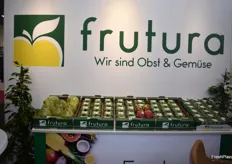 Warenausstellung am Stand der Firma Frutura Österreich